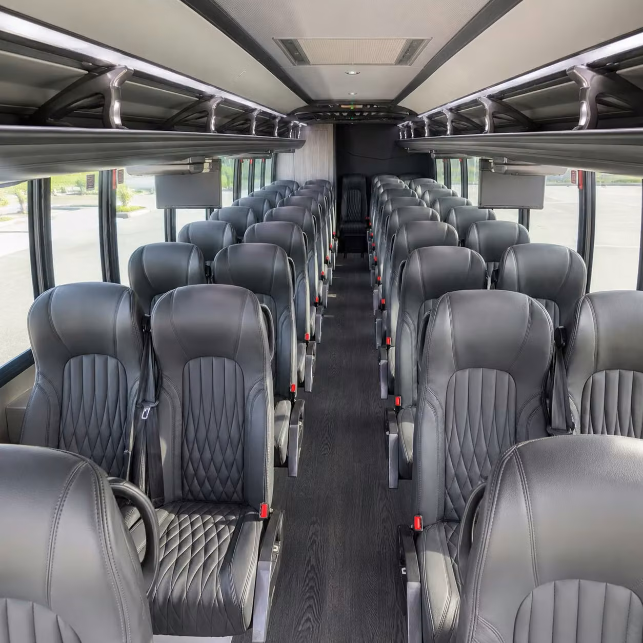 30 passenger minibus inside