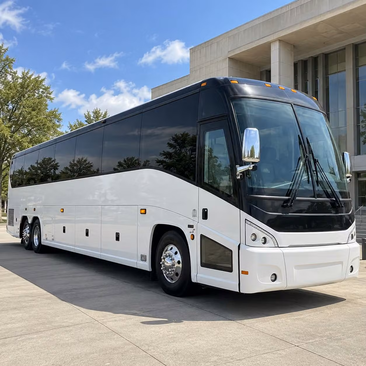 long distance corporate charter bus rentals from lowell
