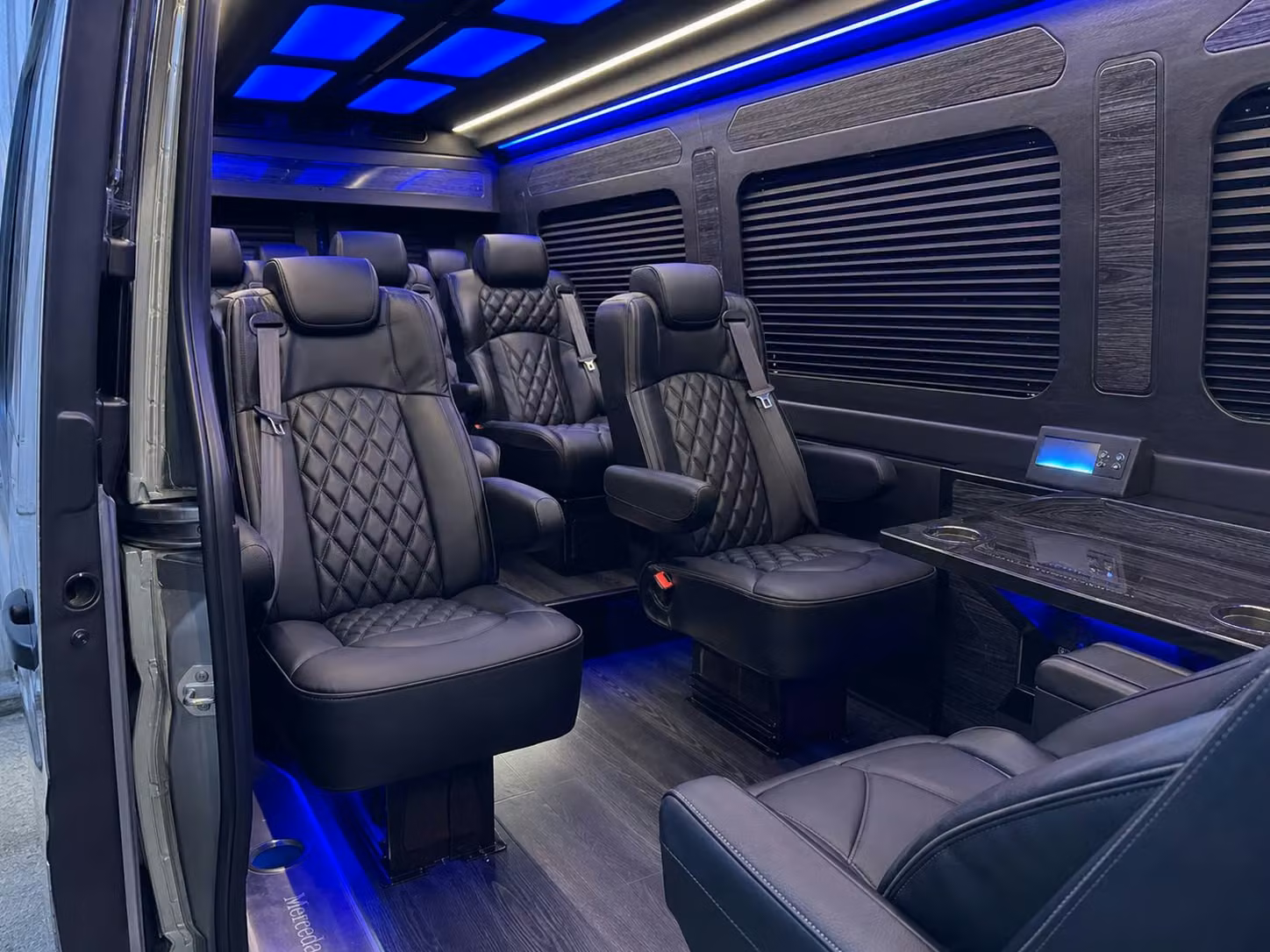 sprinter van transportation for groups and events across lowell